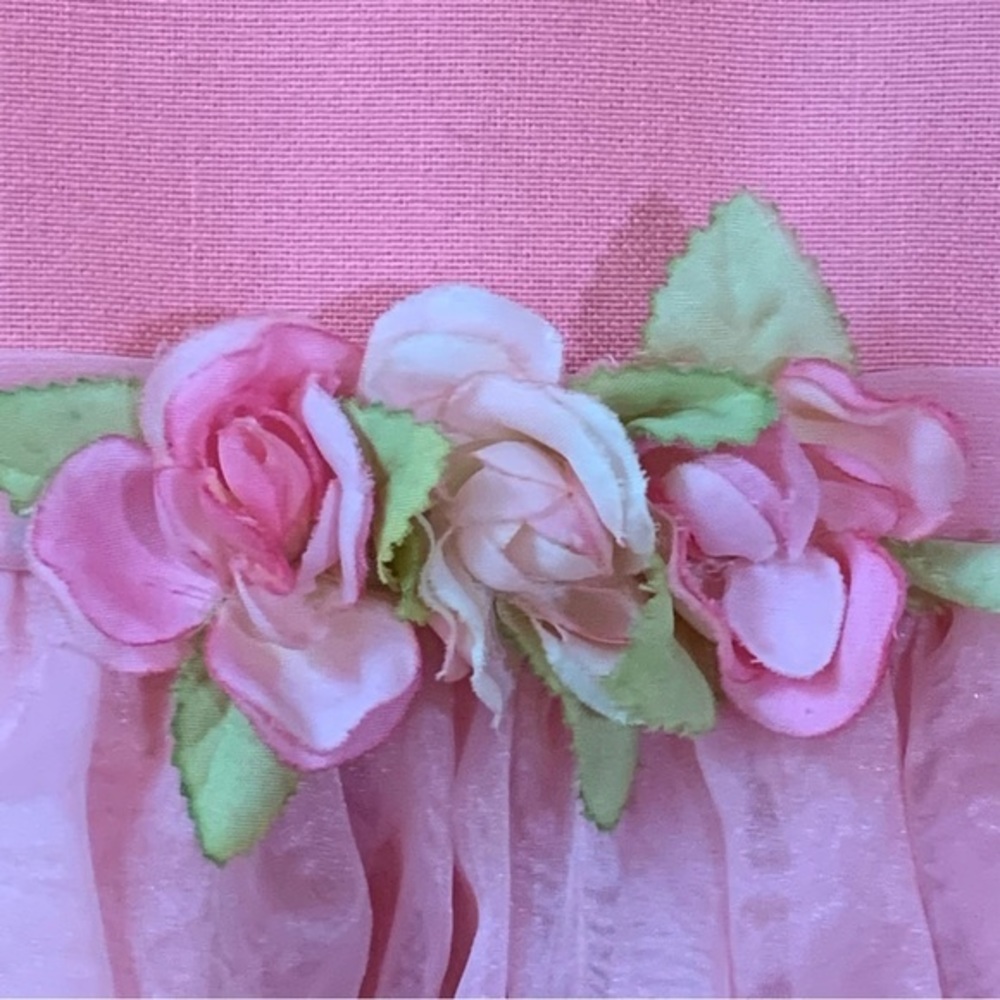 Rare Editions Pink Occasion Dress 12 months - Picture 3 of 10